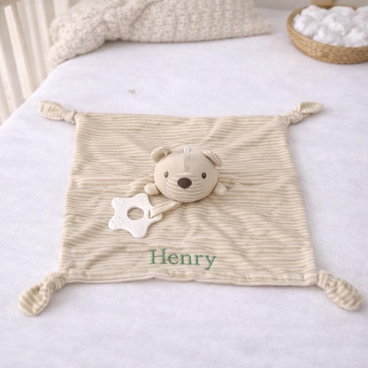 Personalized Baby Blanket (Name Embroidery Available), Unisex Baby Blanket, Newborn Gift, Baby Christening Gift